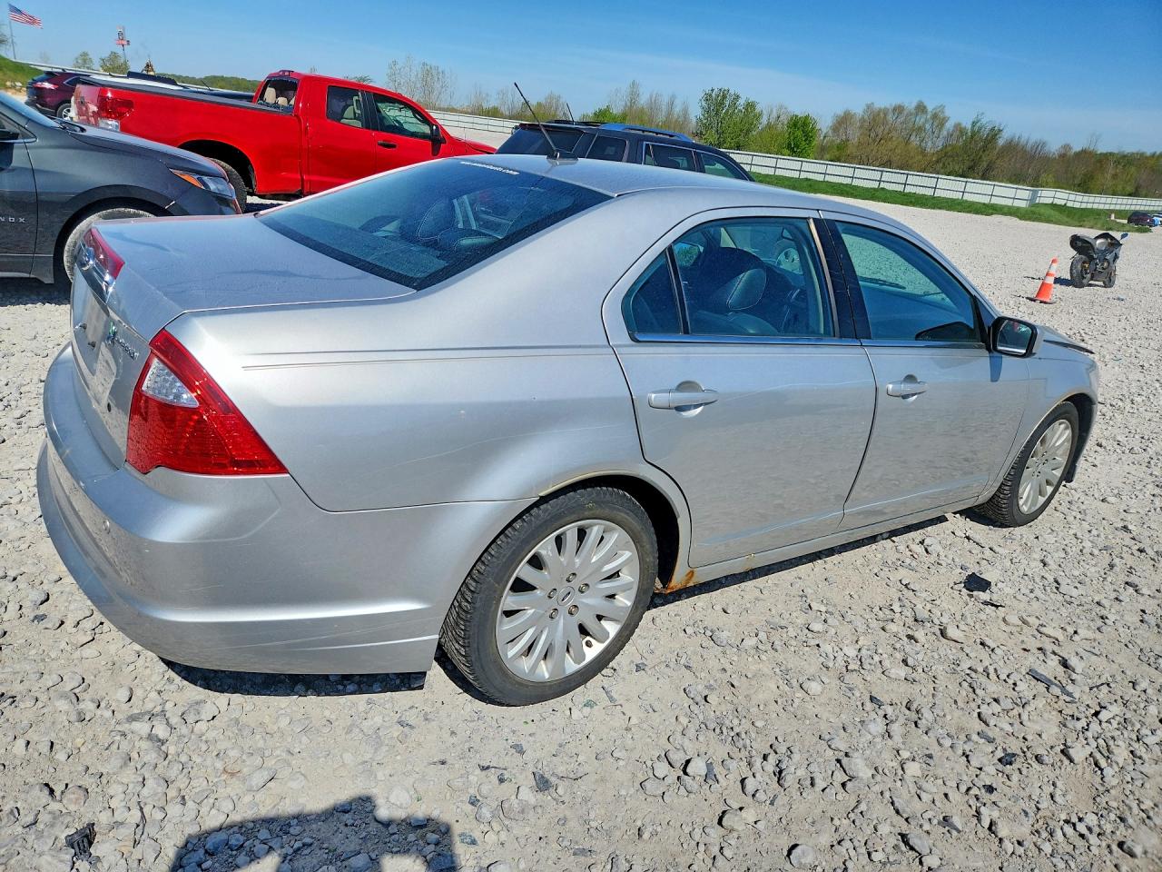 2011 Ford Fusion Hybrid Silver vin: 3FADP0L33BR154259