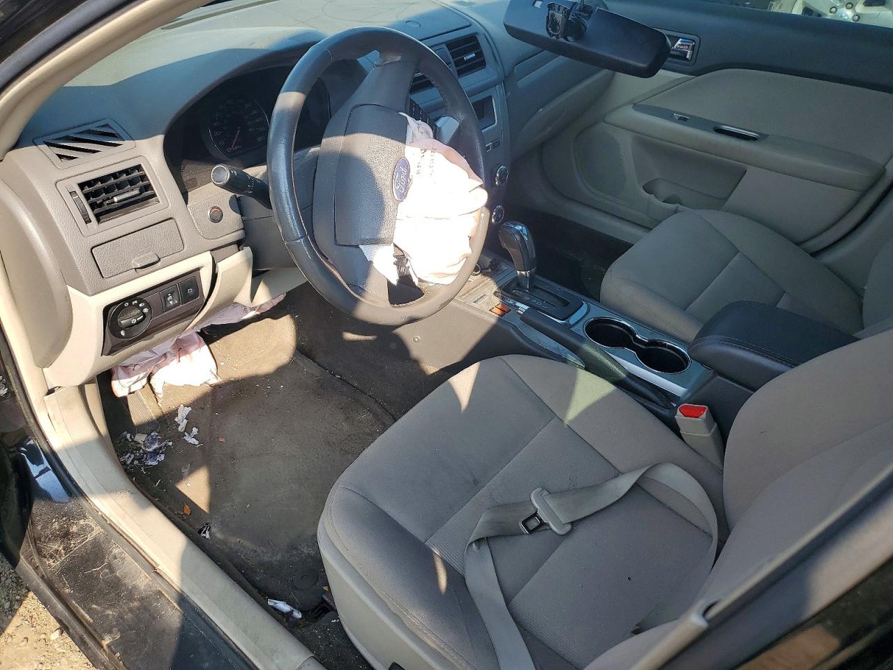 2012 Ford Fusion Hybrid Black vin: 3FADP0L33CR447368