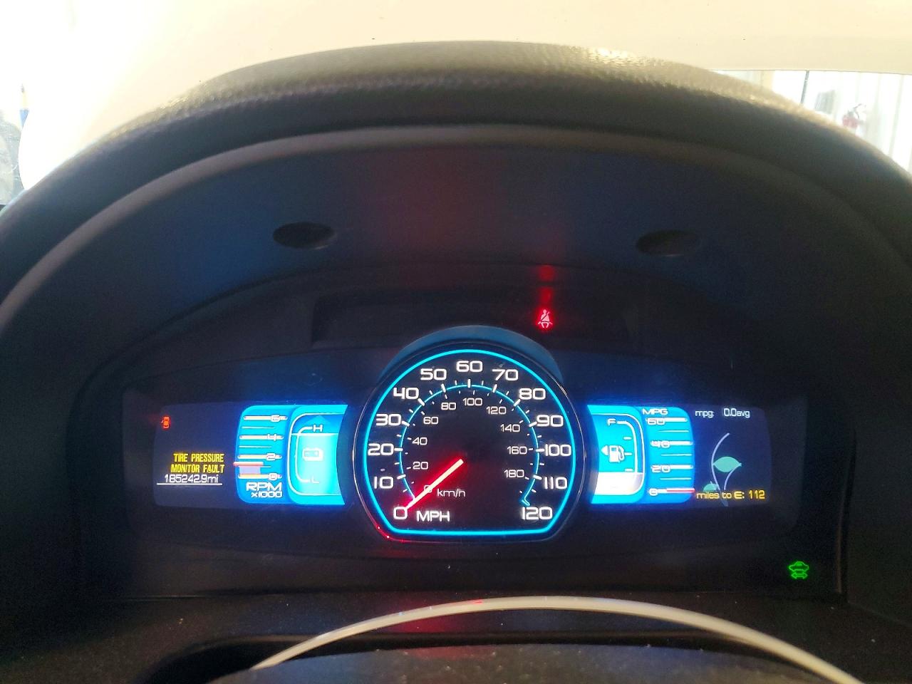 2010 Ford Fusion Hybrid White vin: 3FADP0L34AR128848