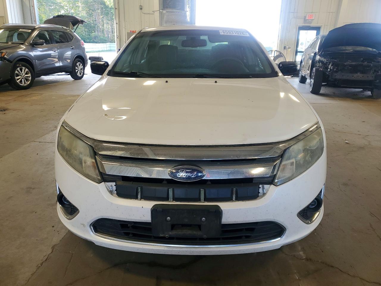 2010 Ford Fusion Hybrid White vin: 3FADP0L34AR128848