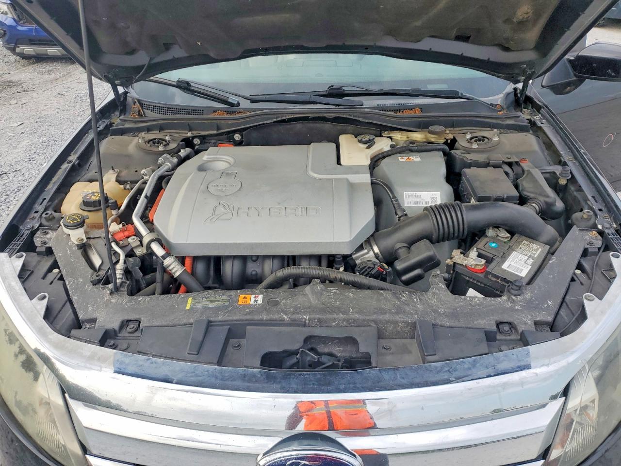 2010 Ford Fusion Hybrid Black vin: 3FADP0L34AR144760