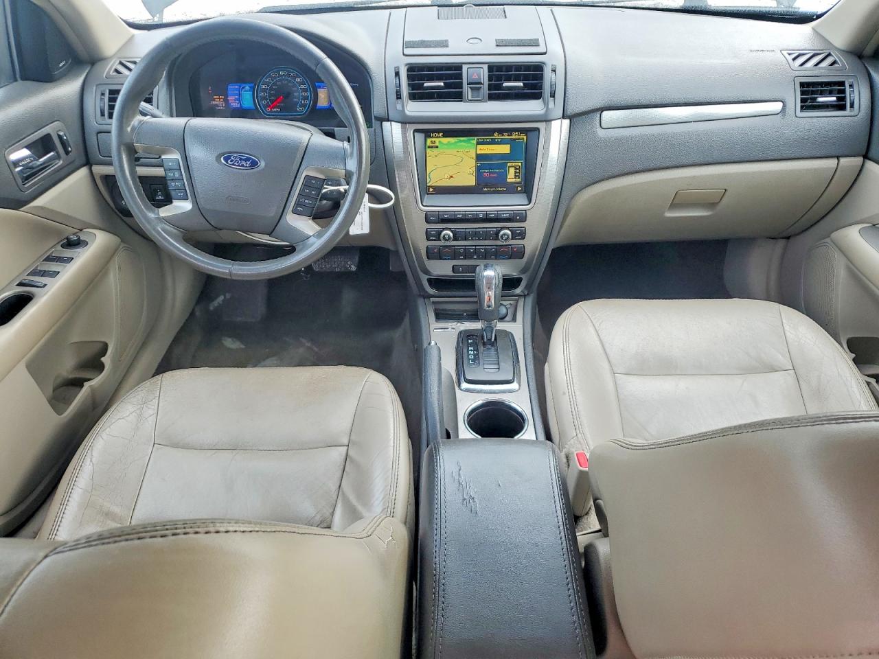 2010 Ford Fusion Hybrid Black vin: 3FADP0L34AR144760