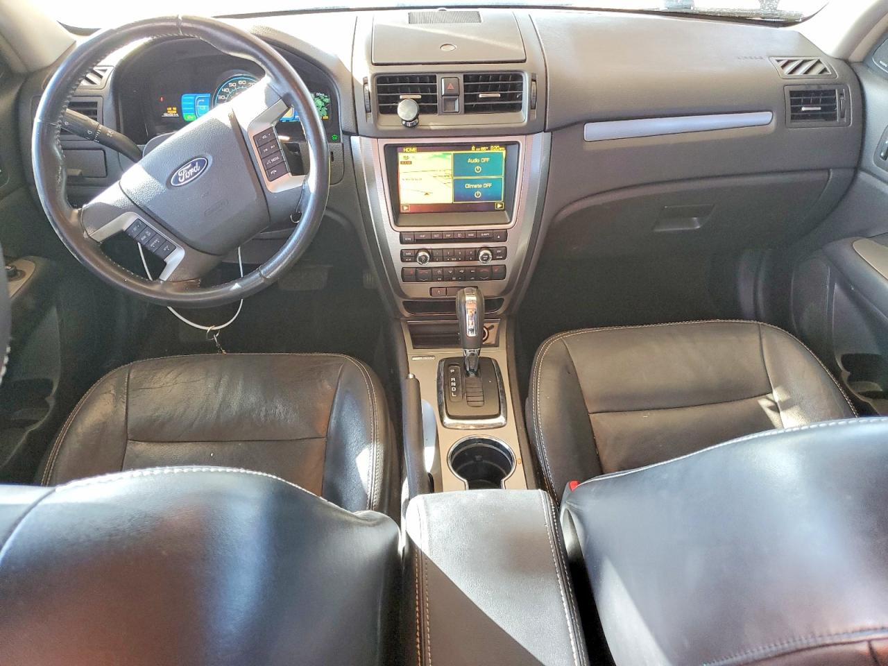 2010 Ford Fusion Hybrid Черный vin: 3FADP0L34AR160439