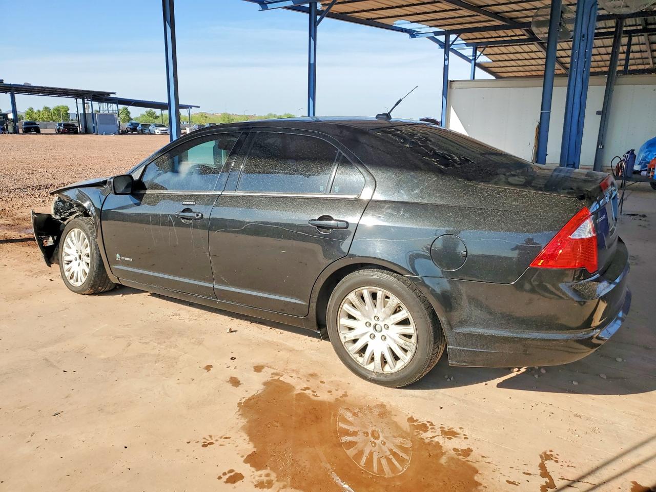 2010 Ford Fusion Hybrid Черный vin: 3FADP0L34AR160439