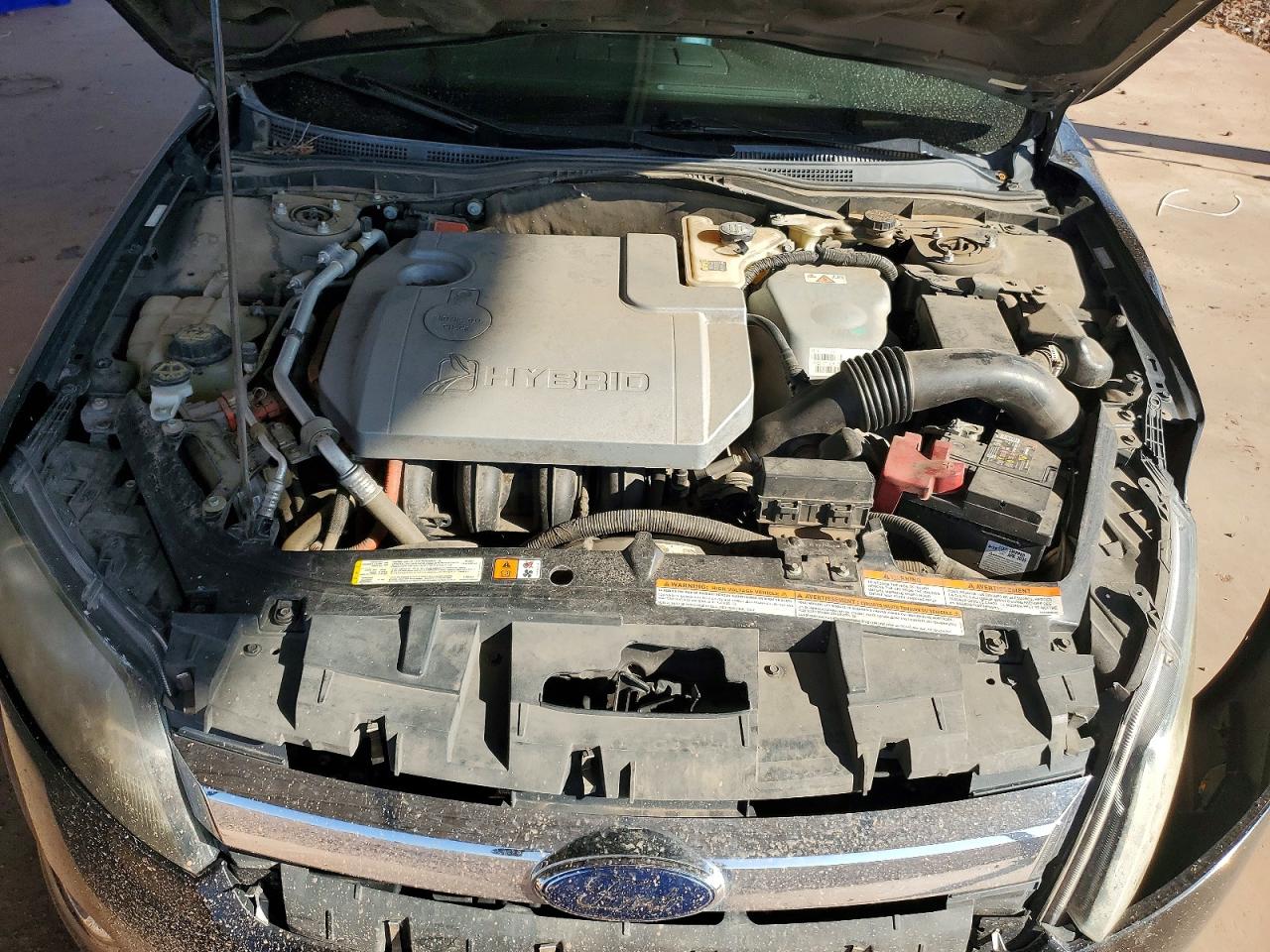 2010 Ford Fusion Hybrid Черный vin: 3FADP0L34AR160439