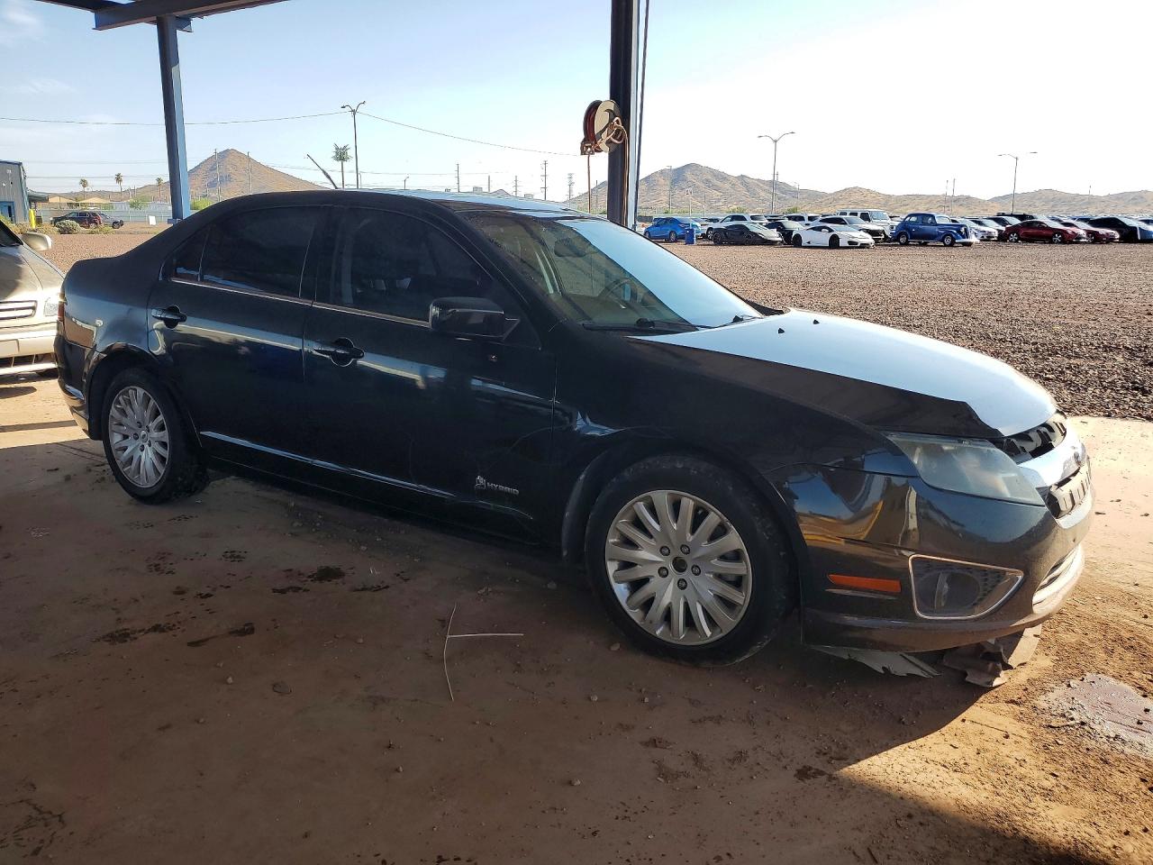 2010 Ford Fusion Hybrid Черный vin: 3FADP0L34AR160439