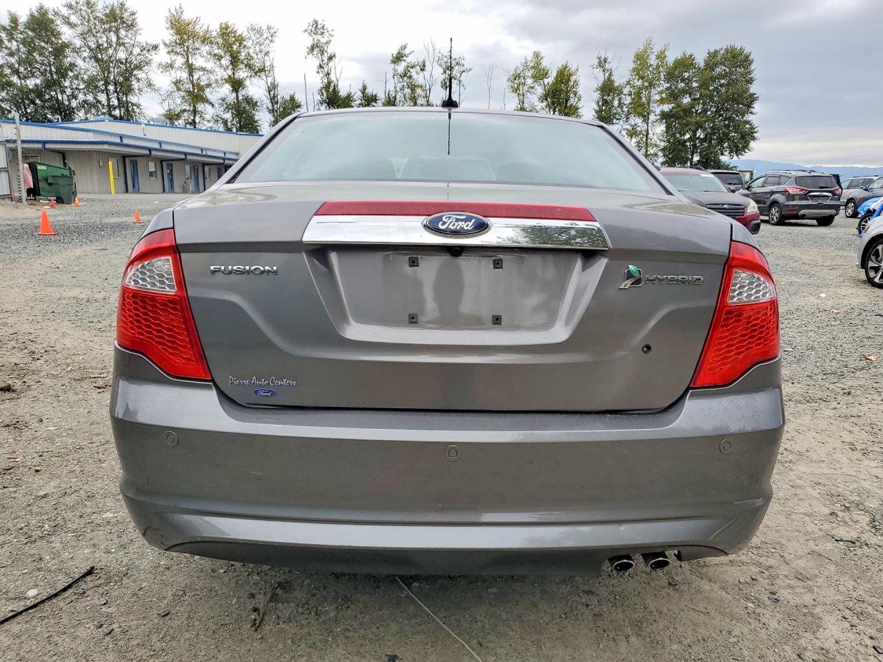 2010 Ford Fusion Hybrid Серый vin: 3FADP0L34AR170341