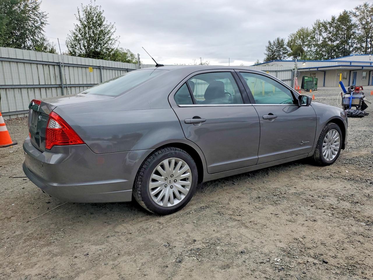 2010 Ford Fusion Hybrid Серый vin: 3FADP0L34AR170341