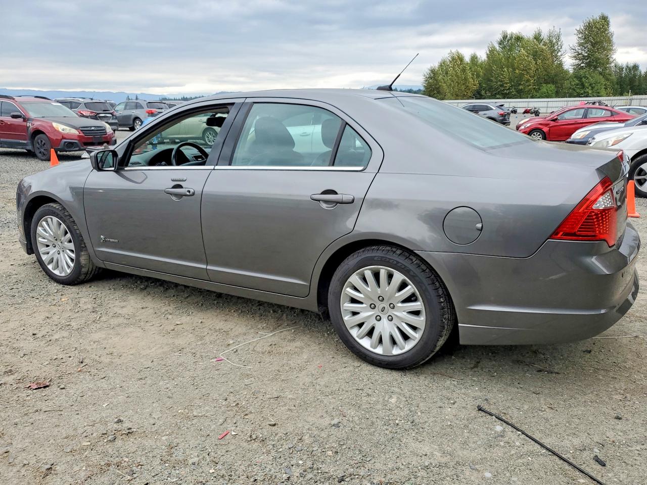 2010 Ford Fusion Hybrid Серый vin: 3FADP0L34AR170341