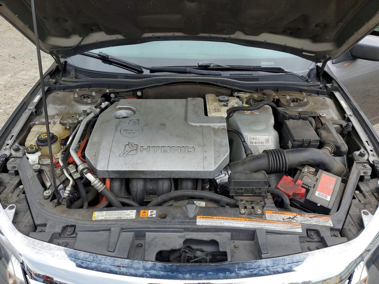 2010 Ford Fusion Hybrid Серый vin: 3FADP0L34AR170341