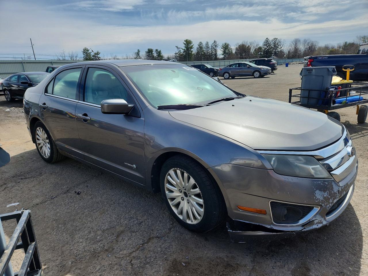 2010 Ford Fusion Серый vin: 3FADP0L34AR228450