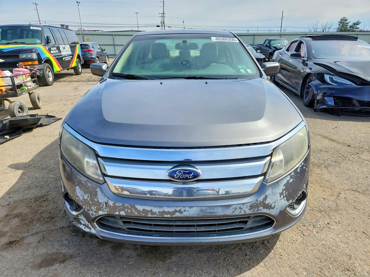 2010 Ford Fusion Серый vin: 3FADP0L34AR228450