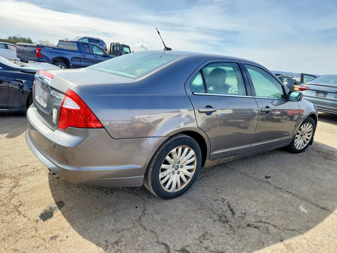 2010 Ford Fusion Серый vin: 3FADP0L34AR228450
