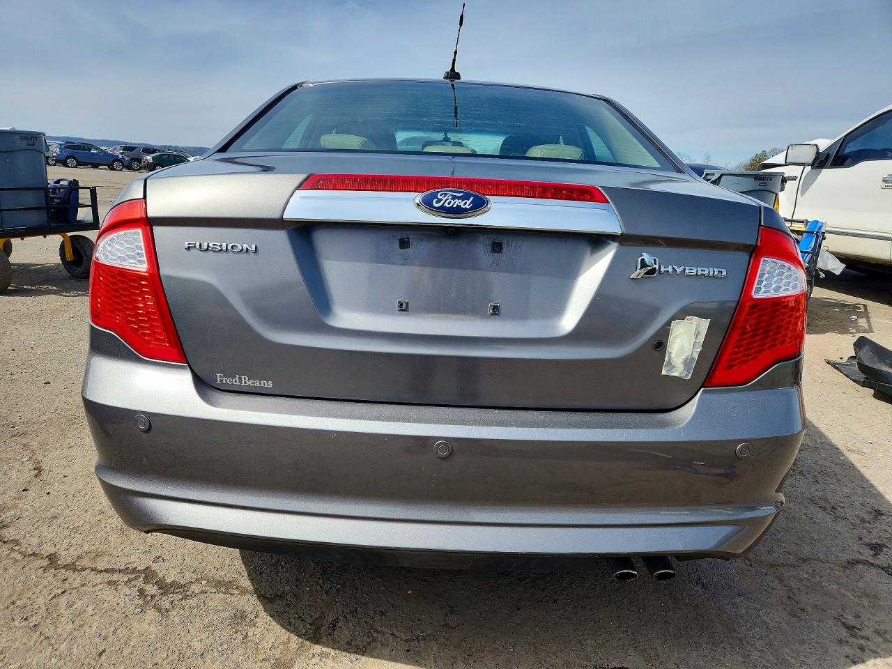 2010 Ford Fusion Серый vin: 3FADP0L34AR228450