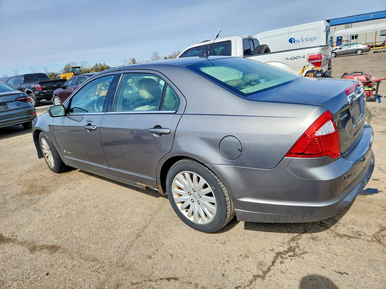 2010 Ford Fusion Серый vin: 3FADP0L34AR228450