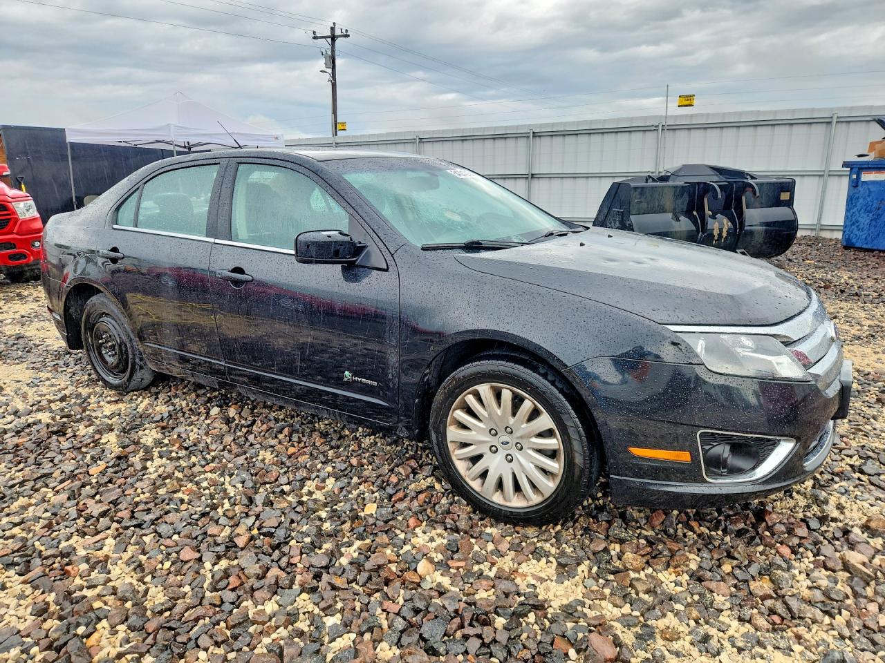 2010 Ford Fusion Black vin: 3FADP0L34AR287188