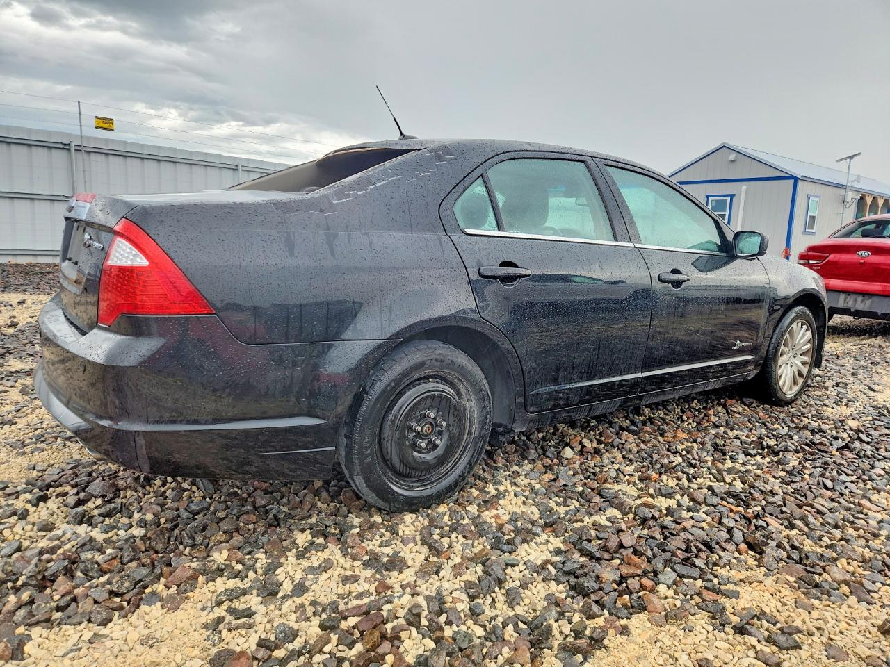 2010 Ford Fusion Black vin: 3FADP0L34AR287188