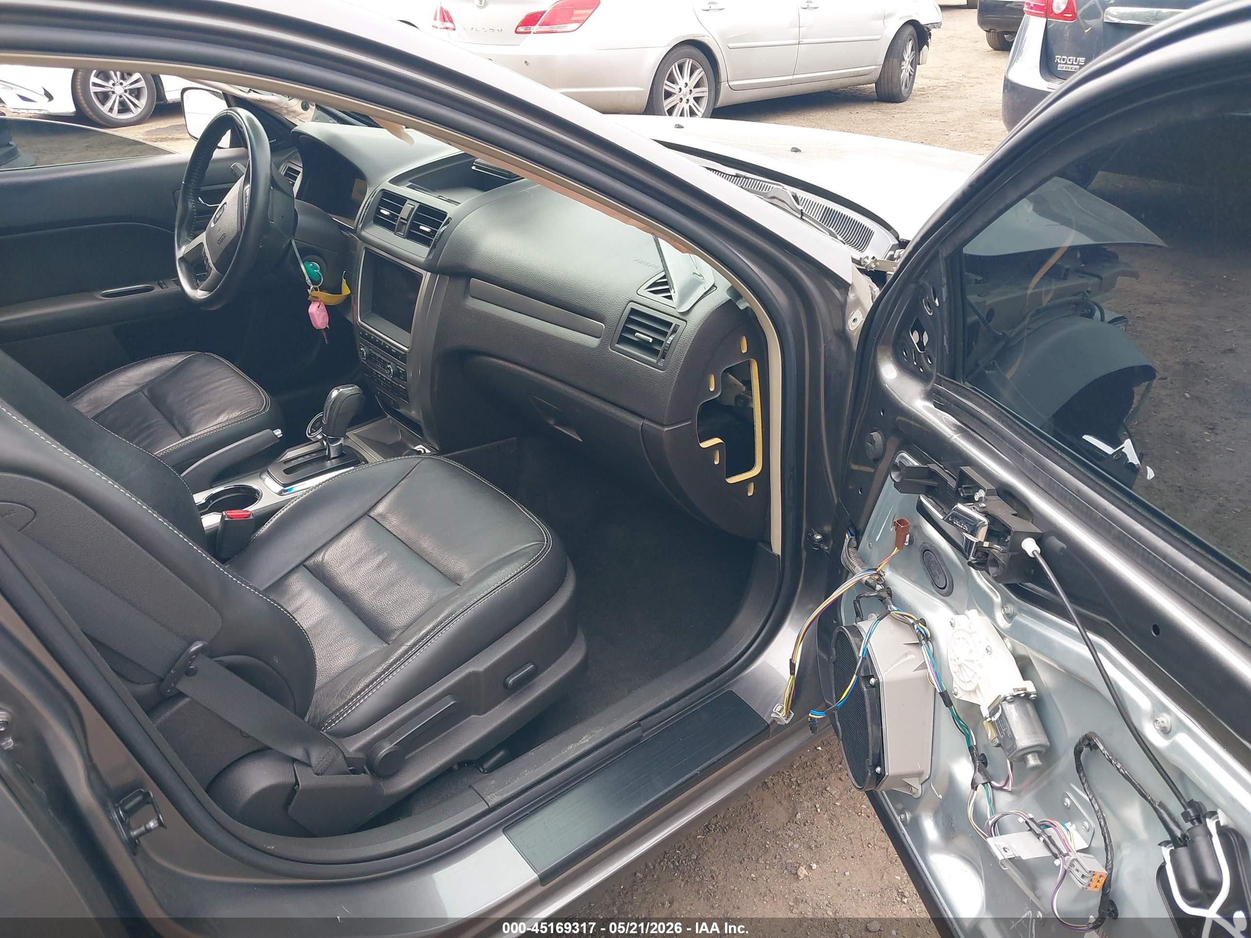 2010 Ford Fusion Hybrid   Серый vin: 3FADP0L34AR304720