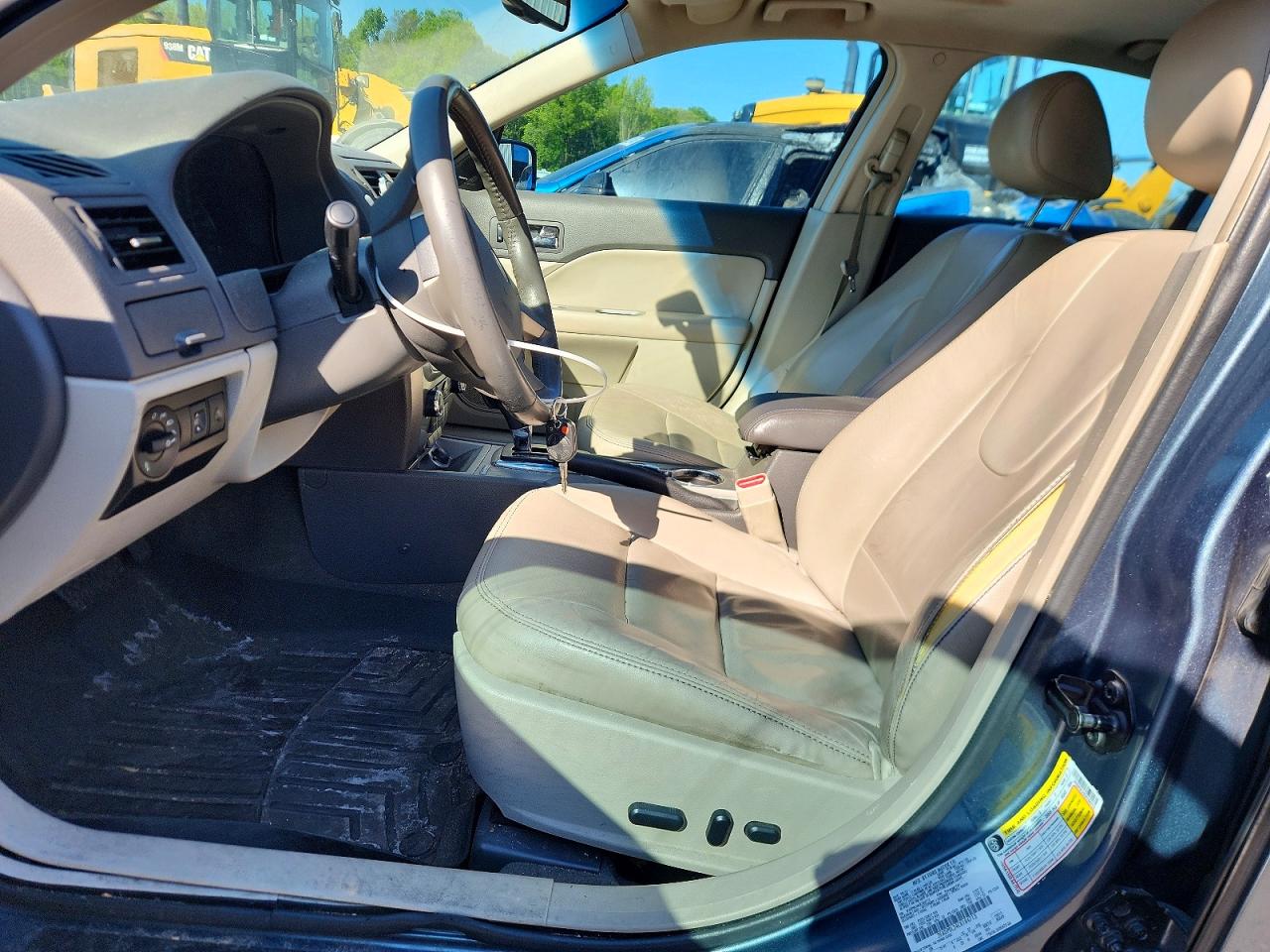 2012 Ford Fusion Hybrid Gray vin: 3FADP0L34CR184713