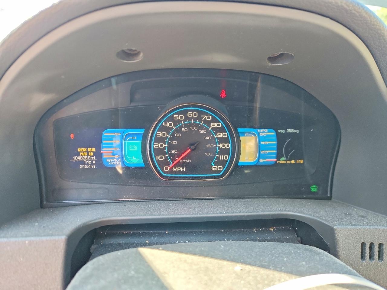 2012 Ford Fusion Hybrid Gray vin: 3FADP0L34CR184713
