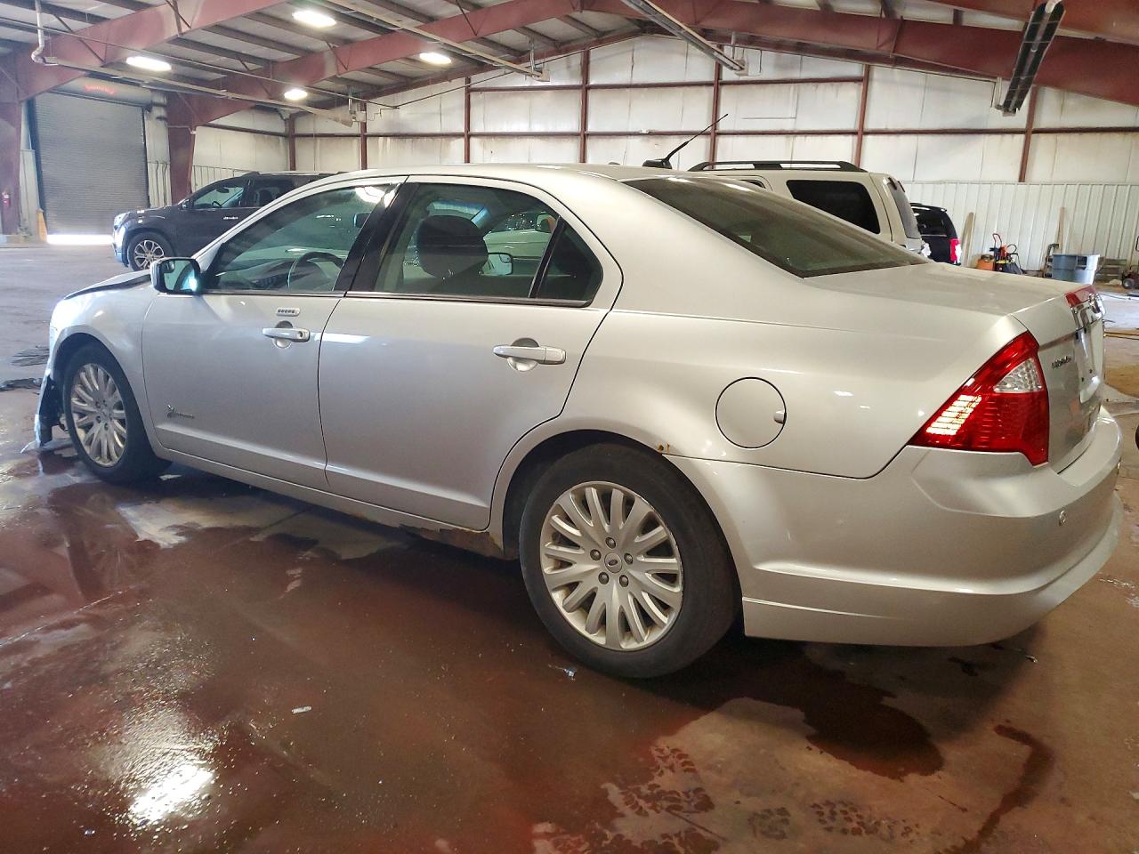 2012 Ford Fusion Hybrid Silver vin: 3FADP0L34CR351054