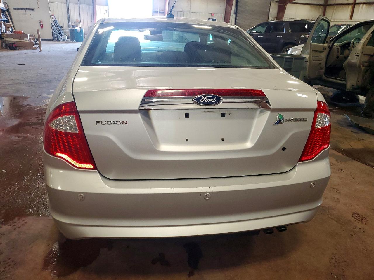 2012 Ford Fusion Hybrid Silver vin: 3FADP0L34CR351054