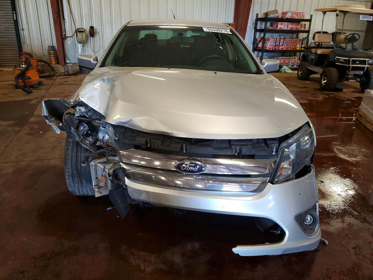 2012 Ford Fusion Hybrid Silver vin: 3FADP0L34CR351054
