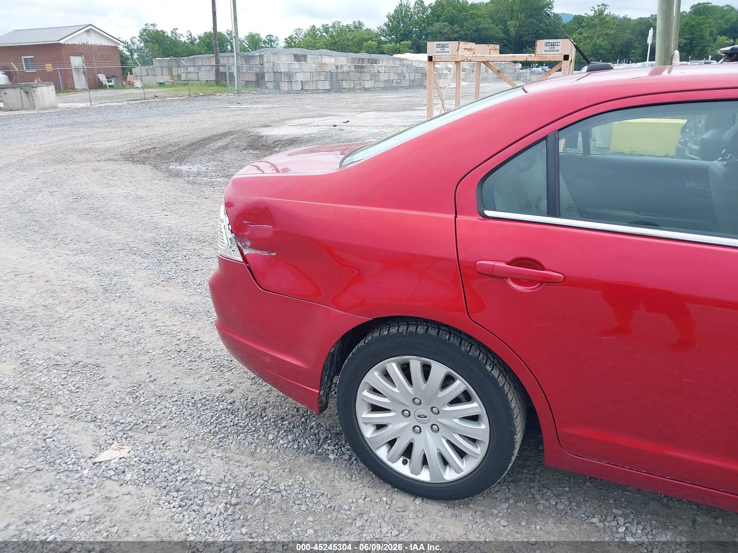 2012 Ford Fusion Hybrid   Красный vin: 3FADP0L34CR360529