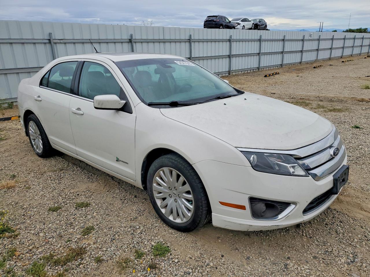 2012 Ford Fusion Hybrid Белый vin: 3FADP0L34CR397869