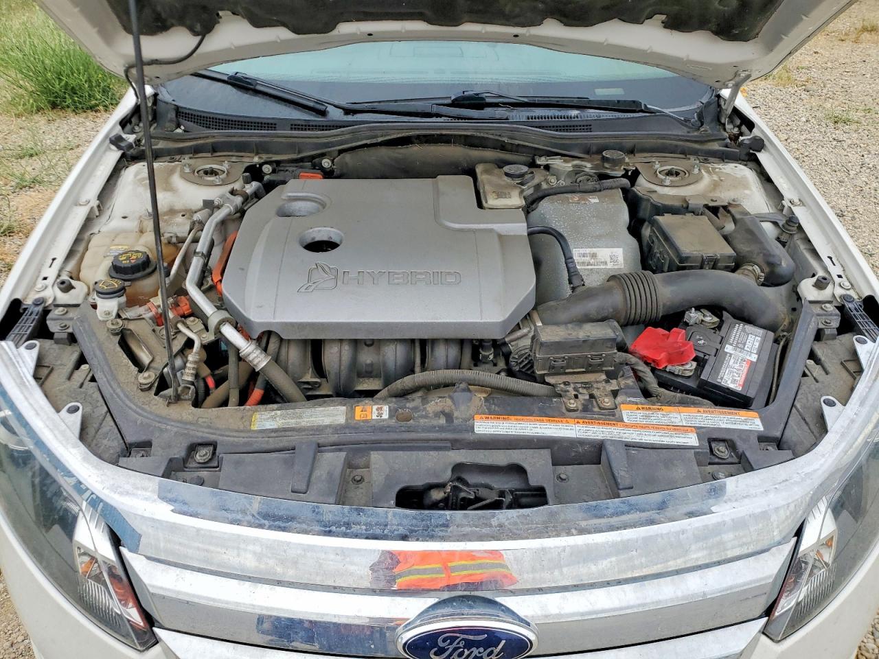 2012 Ford Fusion Hybrid Белый vin: 3FADP0L34CR397869