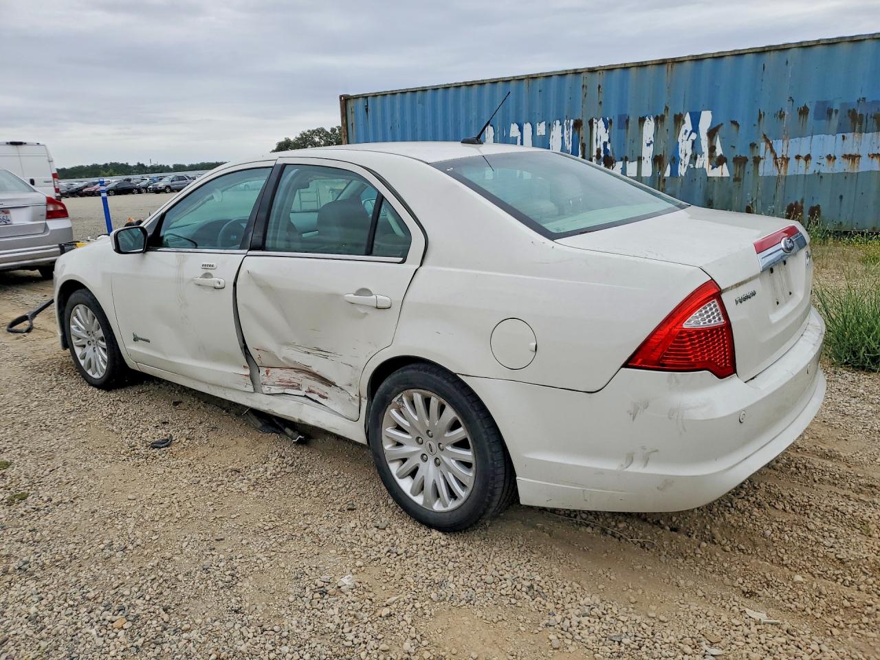 2012 Ford Fusion Hybrid Белый vin: 3FADP0L34CR397869