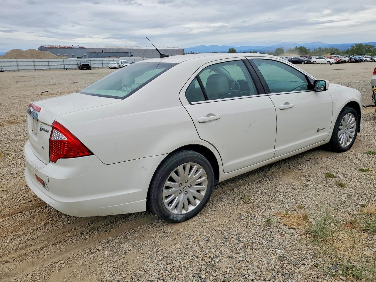2012 Ford Fusion Hybrid Белый vin: 3FADP0L34CR397869