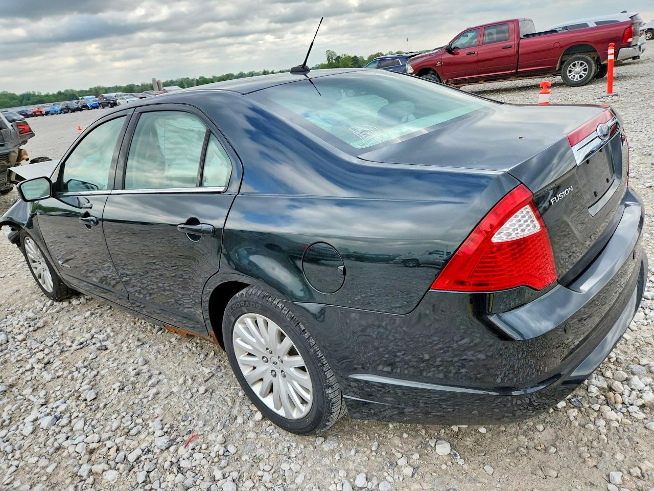 2010 Ford Fusion Hybrid Black vin: 3FADP0L35AR130284