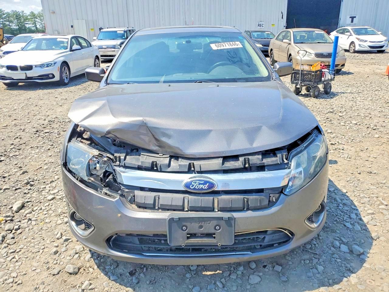 2010 Ford Fusion Hybrid Gray vin: 3FADP0L35AR275311