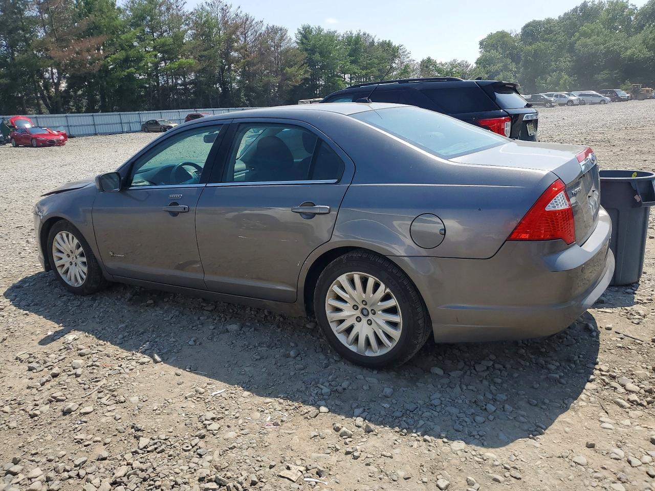 2010 Ford Fusion Hybrid Gray vin: 3FADP0L35AR275311