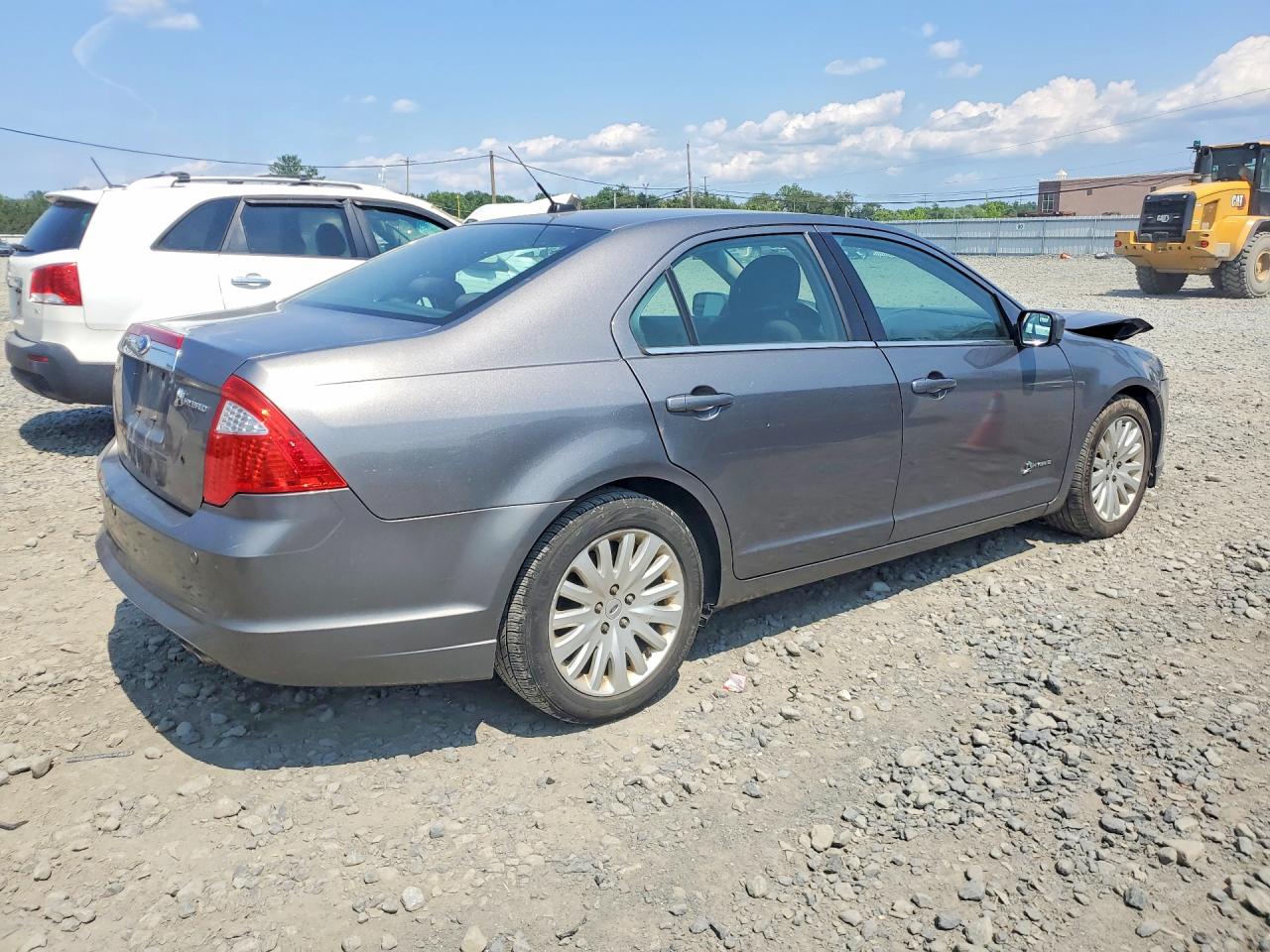 2010 Ford Fusion Hybrid Gray vin: 3FADP0L35AR275311