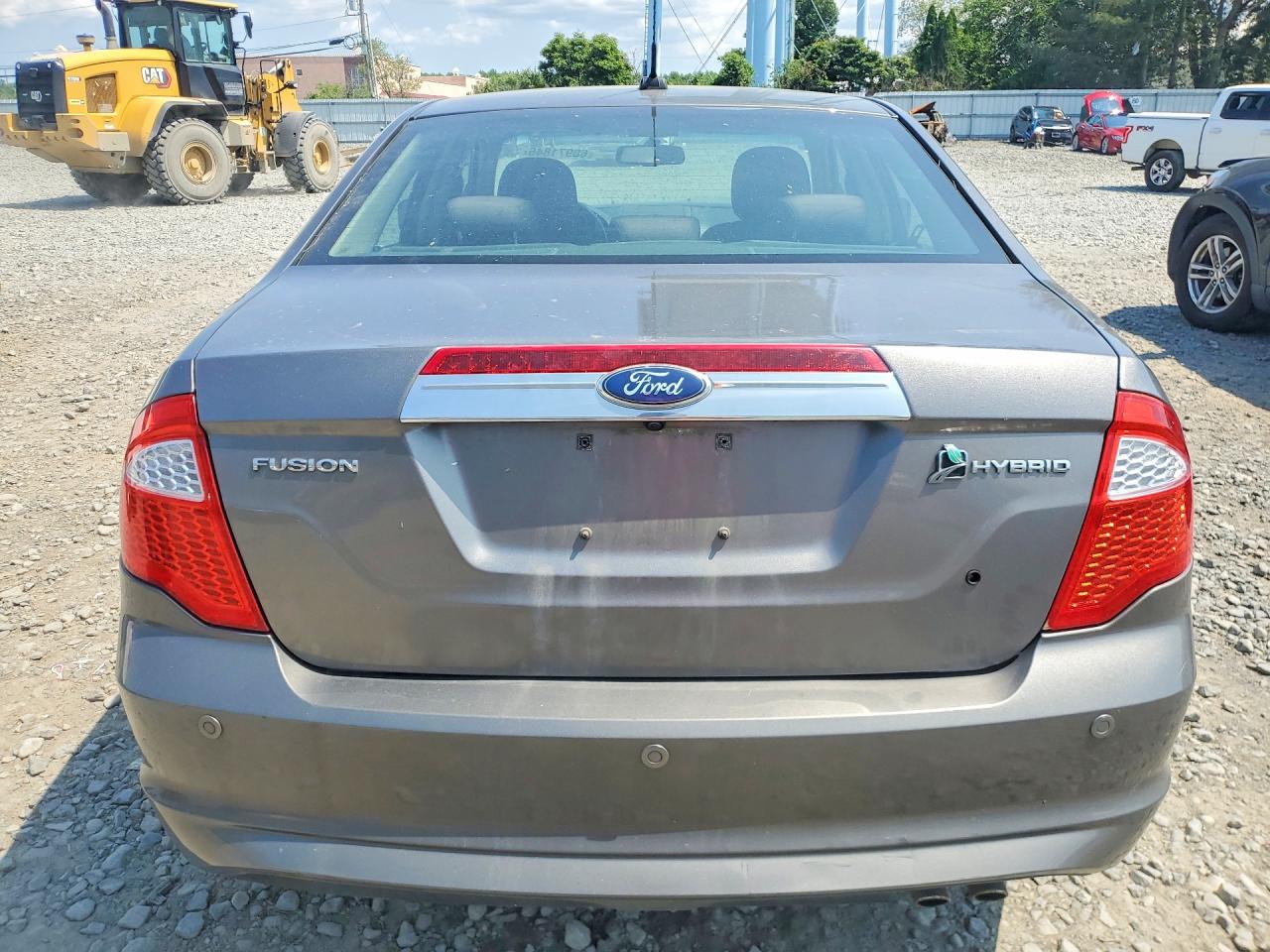 2010 Ford Fusion Hybrid Gray vin: 3FADP0L35AR275311