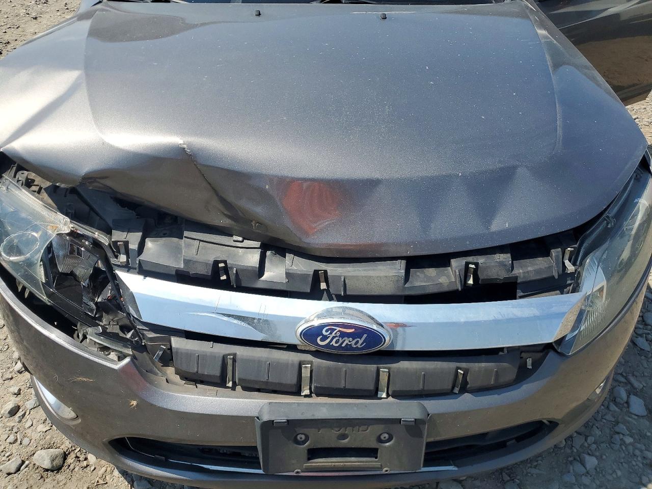 2010 Ford Fusion Hybrid Gray vin: 3FADP0L35AR275311