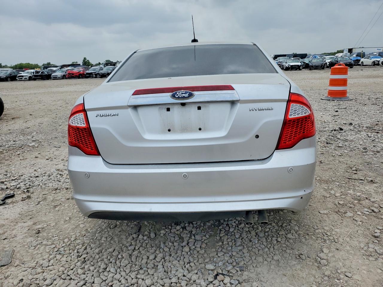 2010 Ford Fusion Hybrid Silver vin: 3FADP0L35AR323387