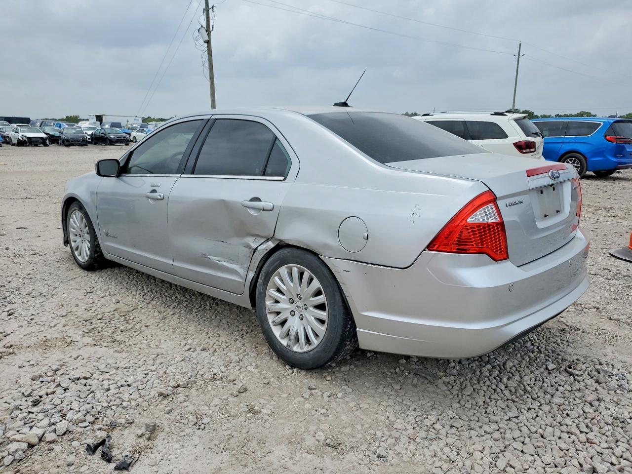 2010 Ford Fusion Hybrid Silver vin: 3FADP0L35AR323387
