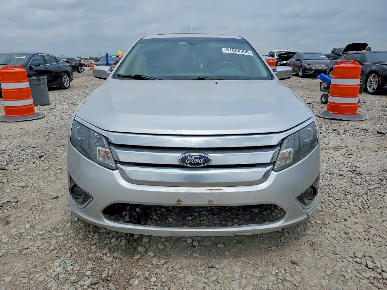 2010 Ford Fusion Hybrid Silver vin: 3FADP0L35AR323387