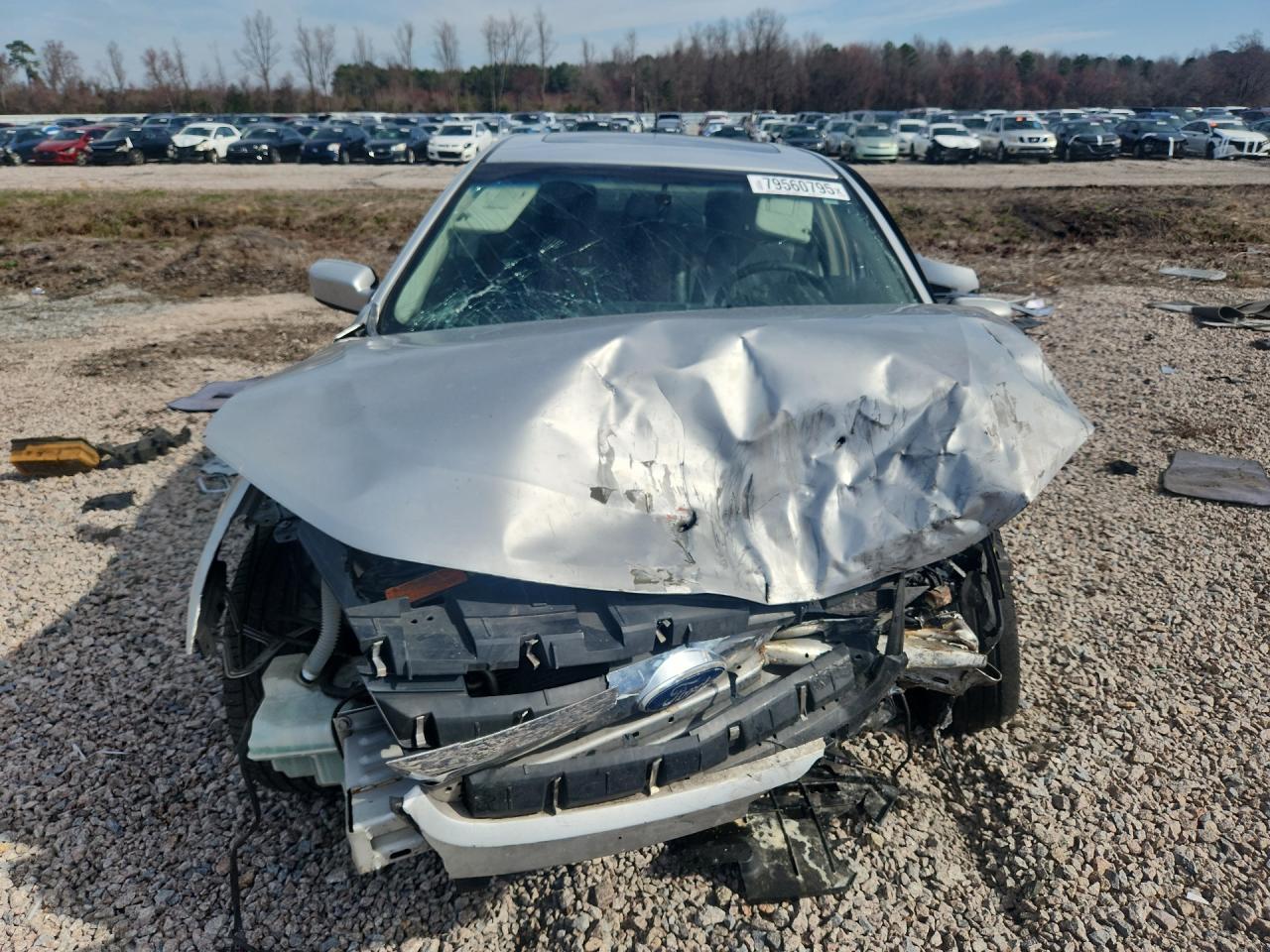 2010 Ford Fusion Hybrid Silver vin: 3FADP0L35AR380883