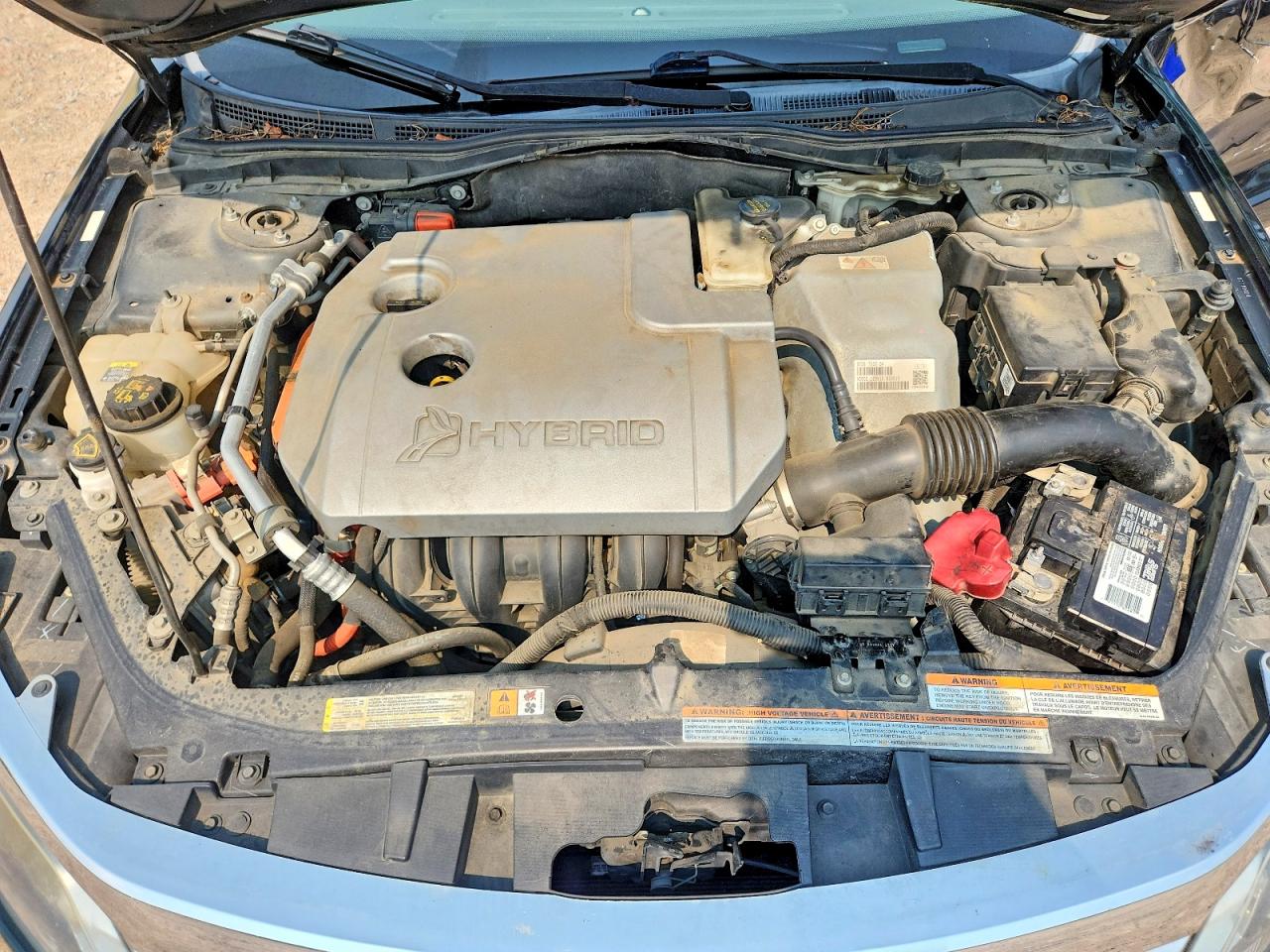 2010 Ford Fusion Hybrid Green vin: 3FADP0L35AR414353