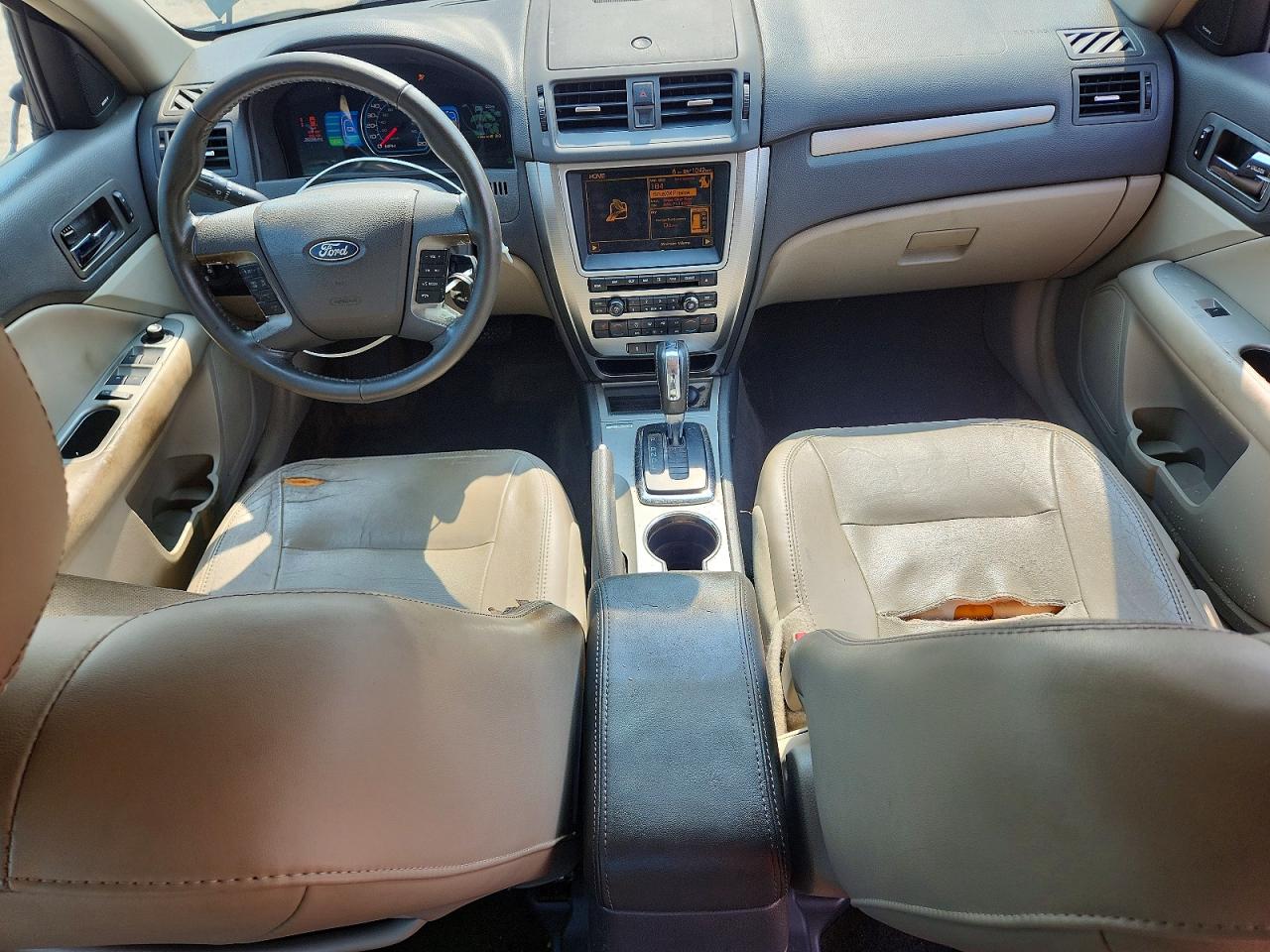 2010 Ford Fusion Hybrid Green vin: 3FADP0L35AR414353