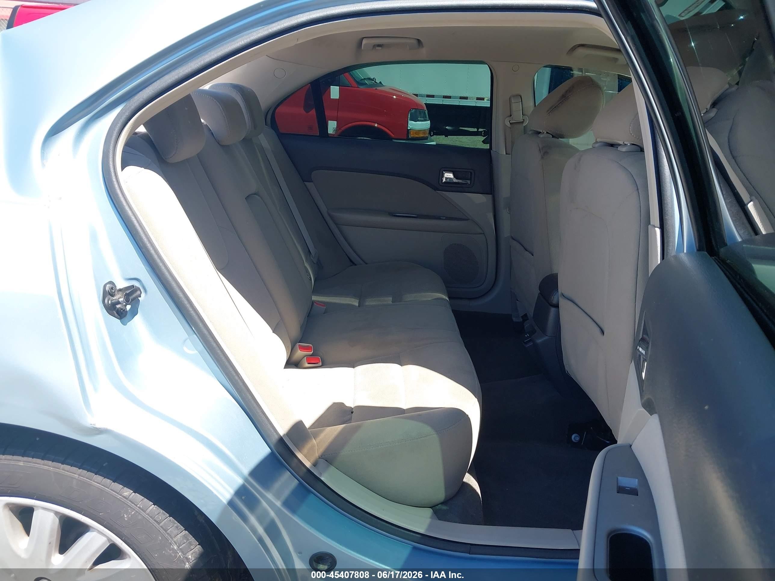 2010 Ford Fusion Hybrid   Light Blue vin: 3FADP0L35AR418905