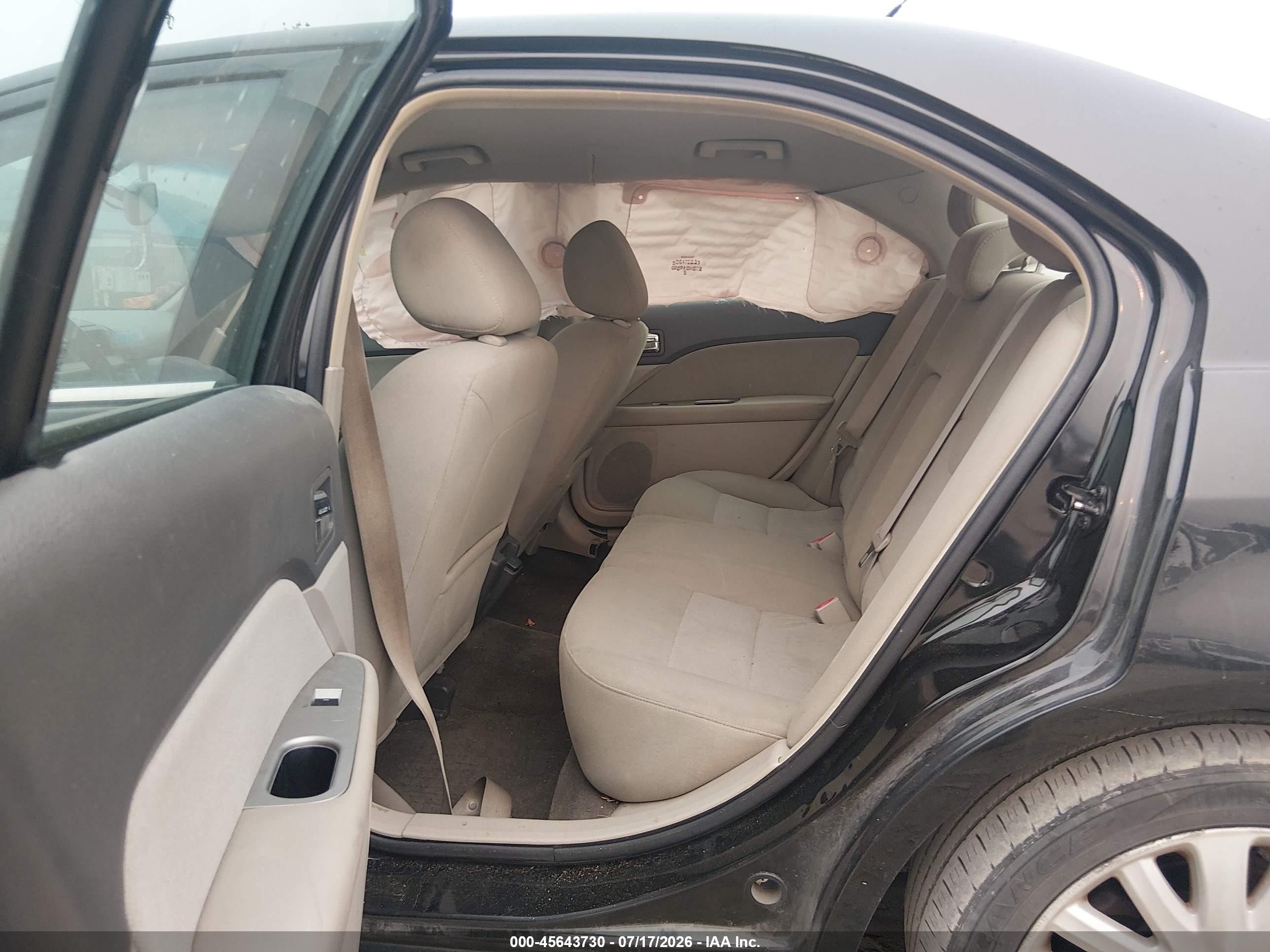 2011 Ford Fusion Hybrid Black vin: 3FADP0L35BR145496