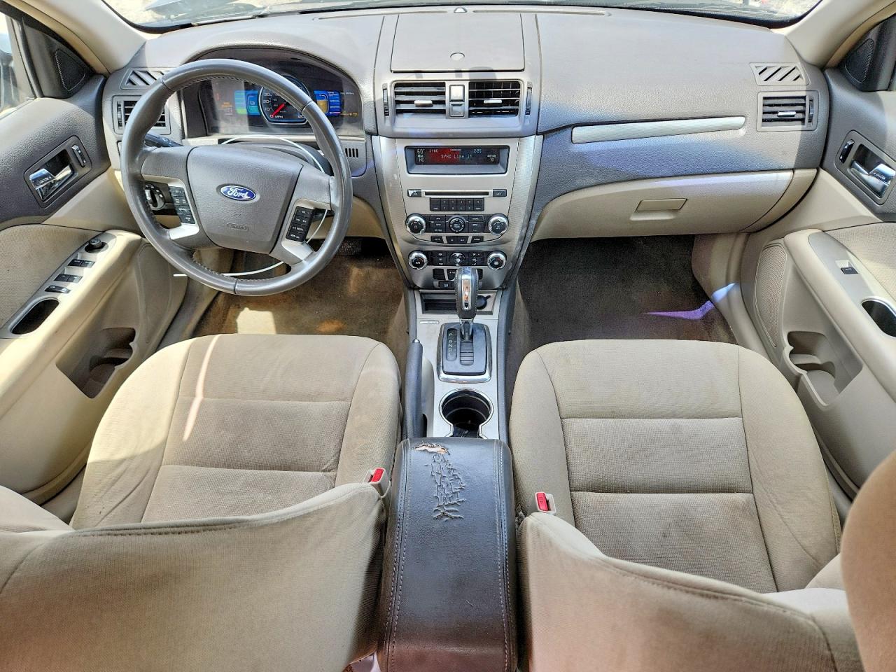 2011 Ford Fusion Hybrid Gray vin: 3FADP0L35BR215255