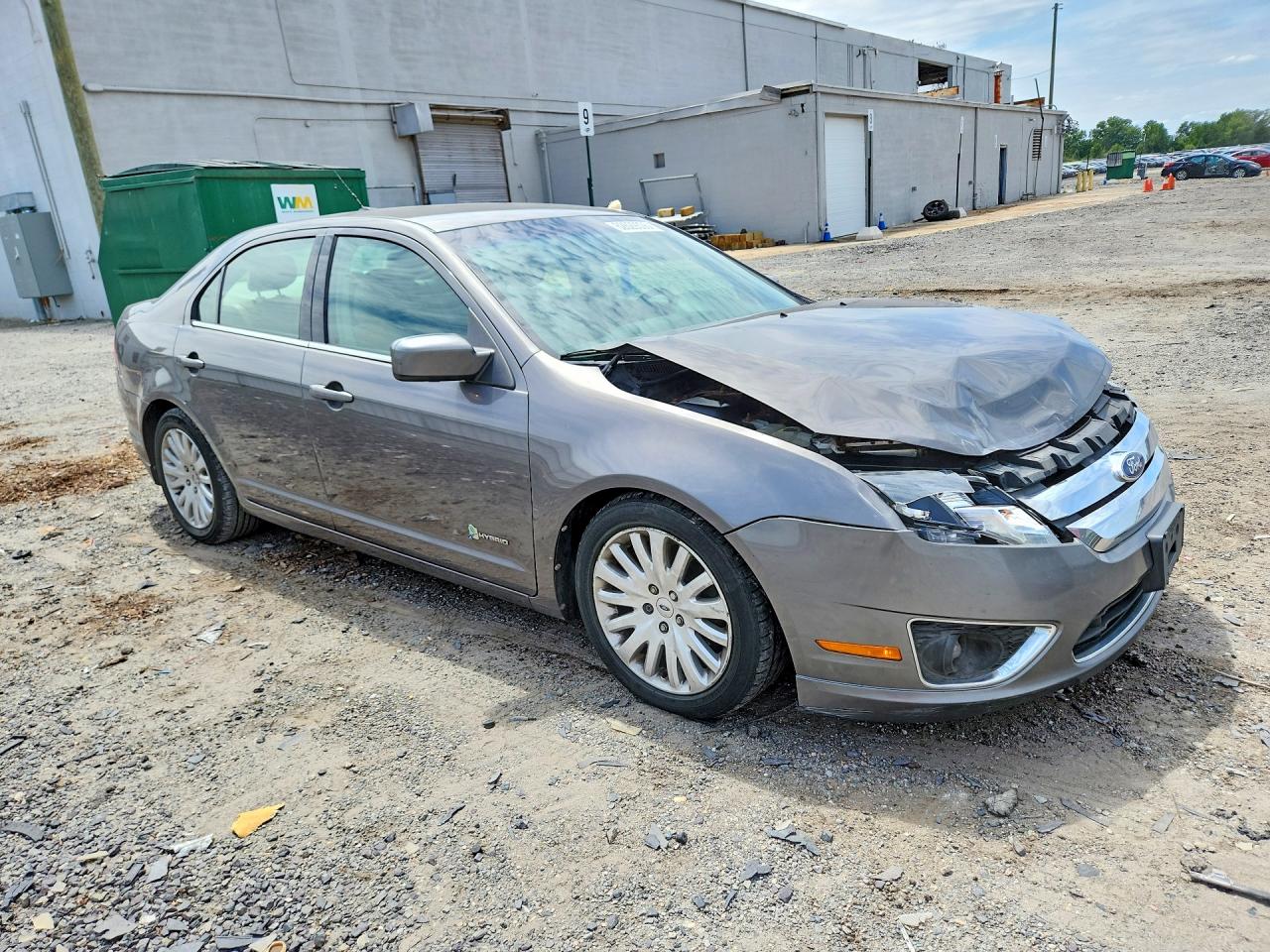 2011 Ford Fusion Hybrid Gray vin: 3FADP0L35BR215255