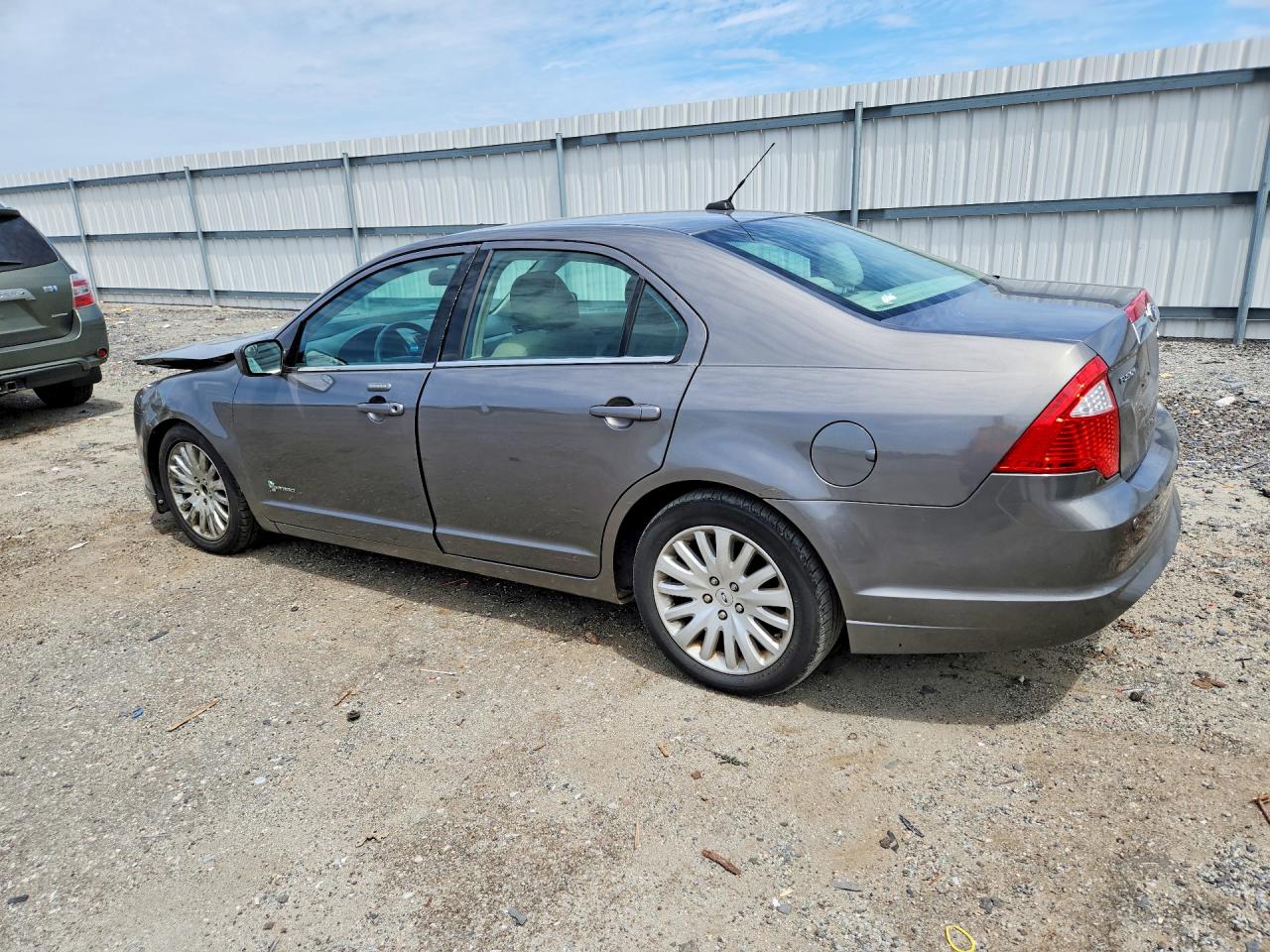 2011 Ford Fusion Hybrid Gray vin: 3FADP0L35BR215255