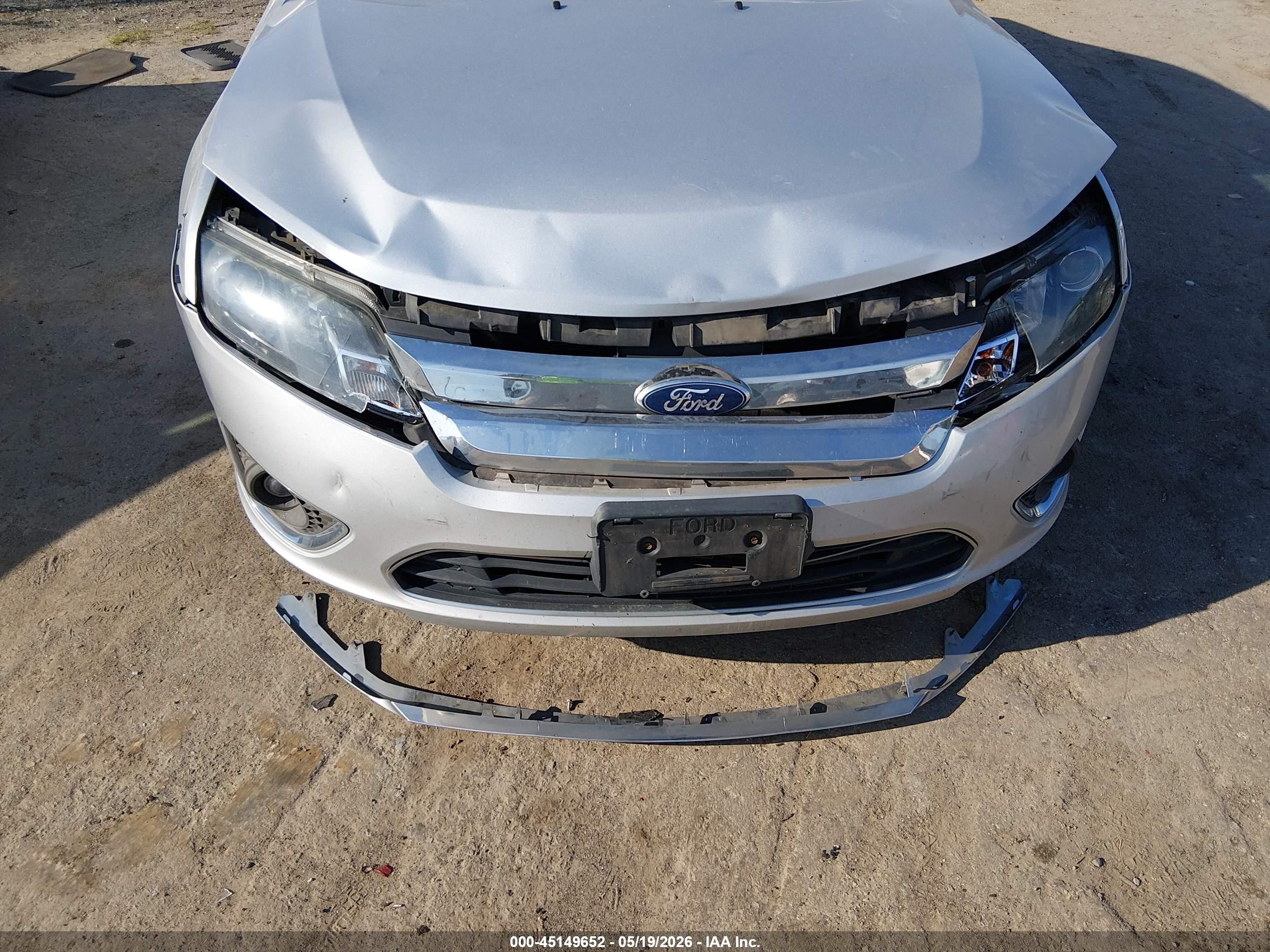 2011 Ford Fusion Hybrid   Серебряный vin: 3FADP0L35BR316473